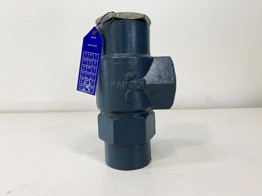 Hansen 1" x 1-1/4" NPT 300# Relief Valve H5613